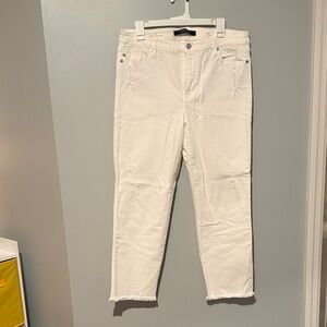 Liverpool Women's Ankle Jeans in White